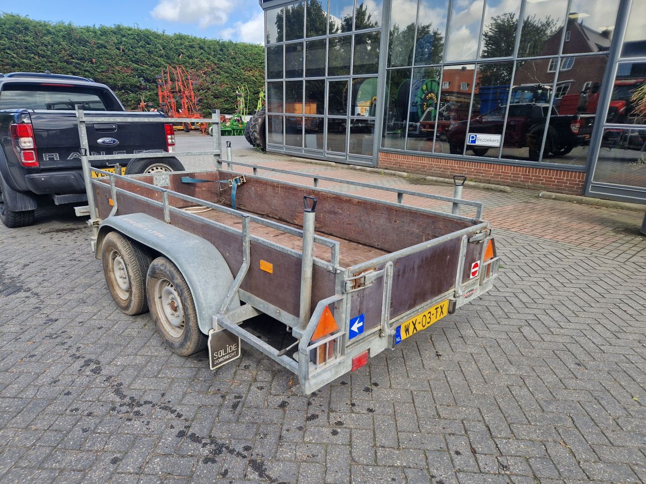 Solide Tandemasser 2000kg