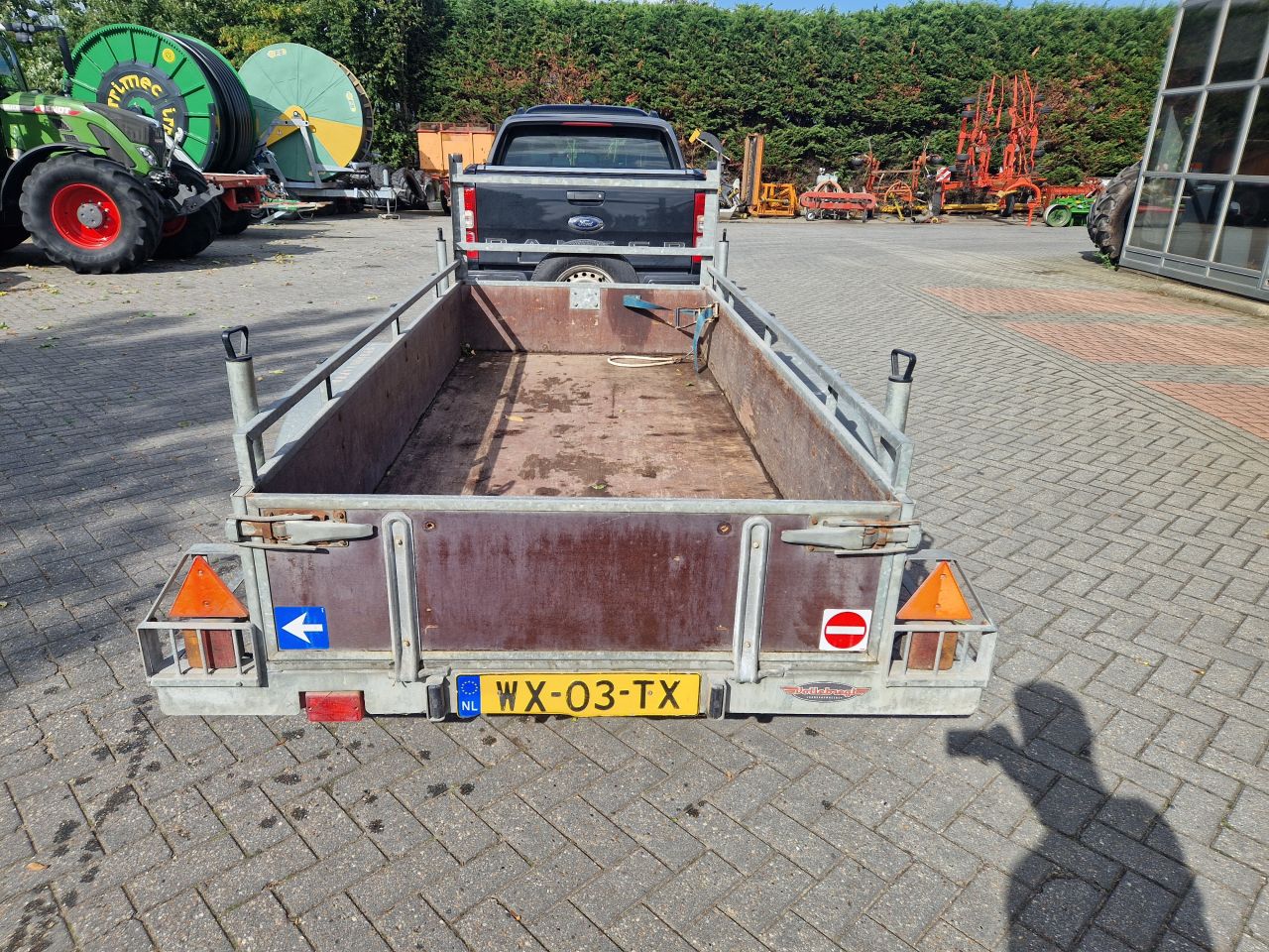 Solide Tandemasser 2000kg
