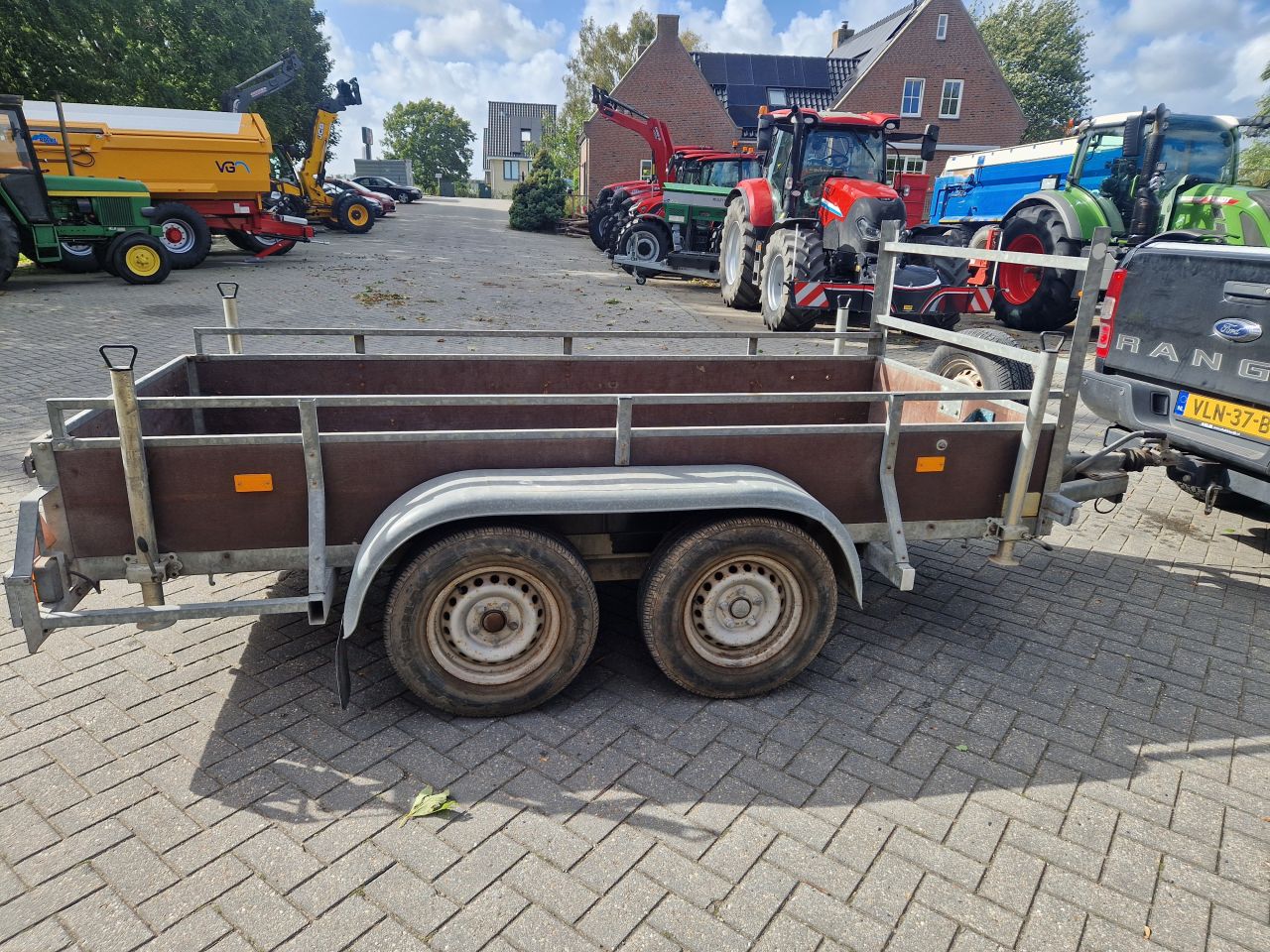 Solide Tandemasser 2000kg