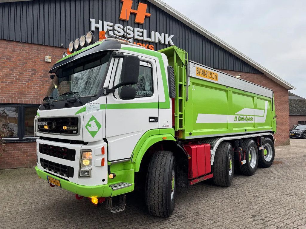 Terberg FM 2000 8X8 21m3 Isolated Hardox Manual gearbox NL truck