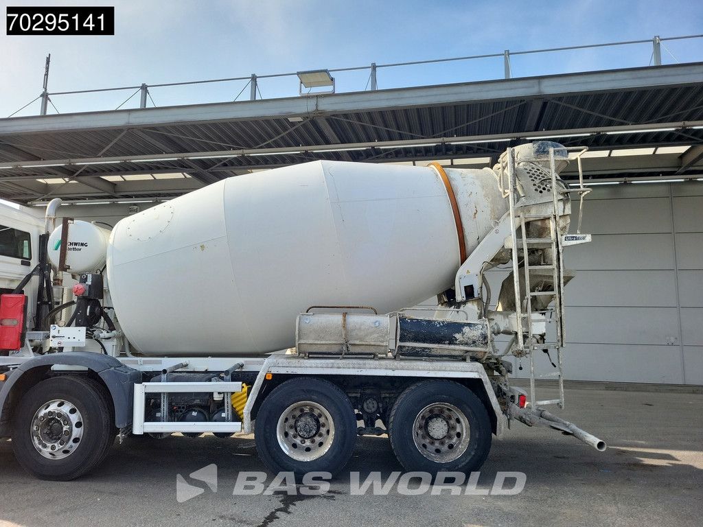 MAN TGS 32.420 8X4 9m3 Stetter Hydraulic SteelSuspension Euro 6