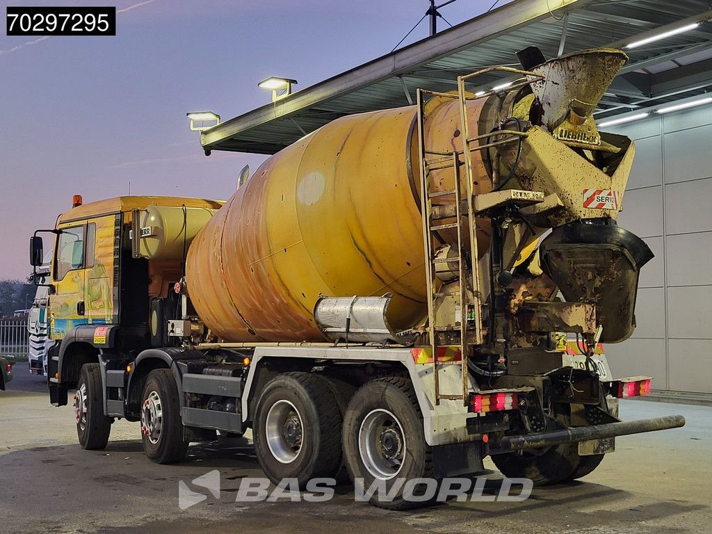 MAN 35.363 8X4 9m3 Liebherr Hydraulic Big-Axle Steelsuspension Euro 3