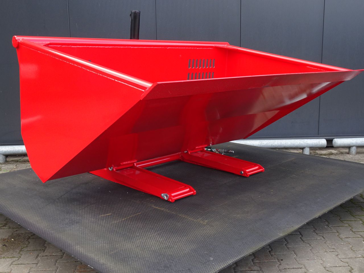 Heftruck lepel vorken opschep schep kiep bak