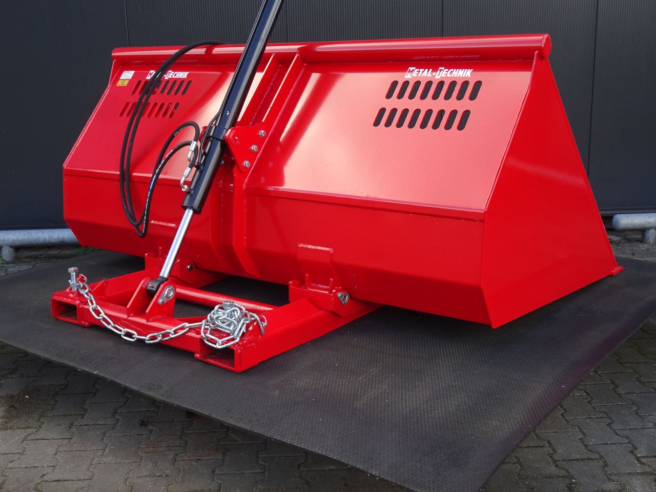 Heftruck lepel vorken opschep schep kiep bak