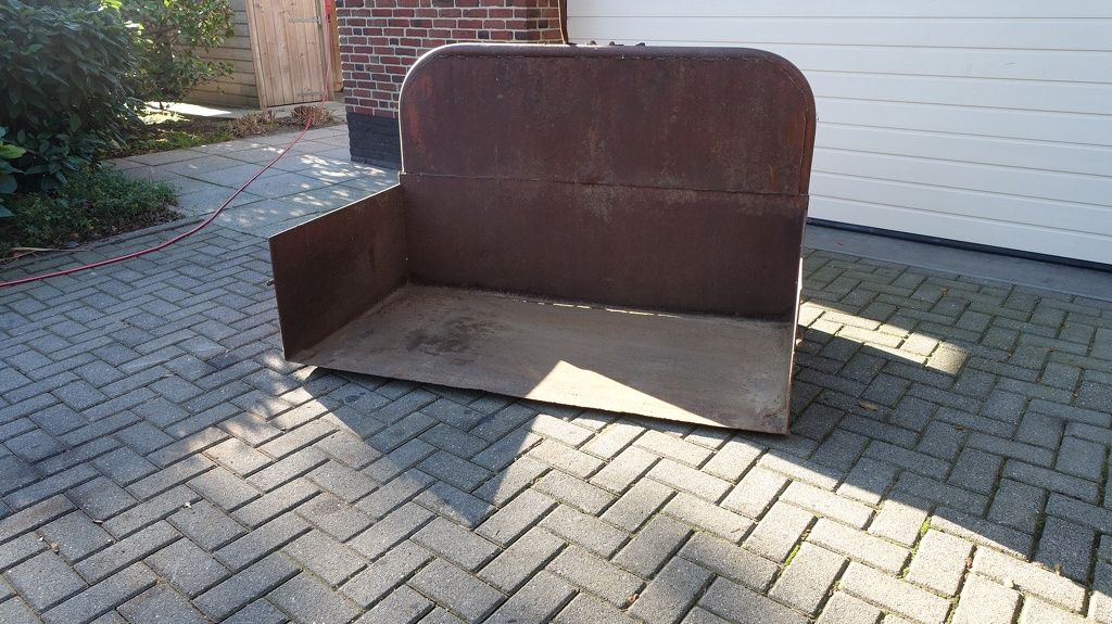 Grondbak Tractor bak 160 Cm