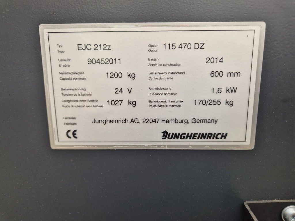 Jungheinrich EJC212Z