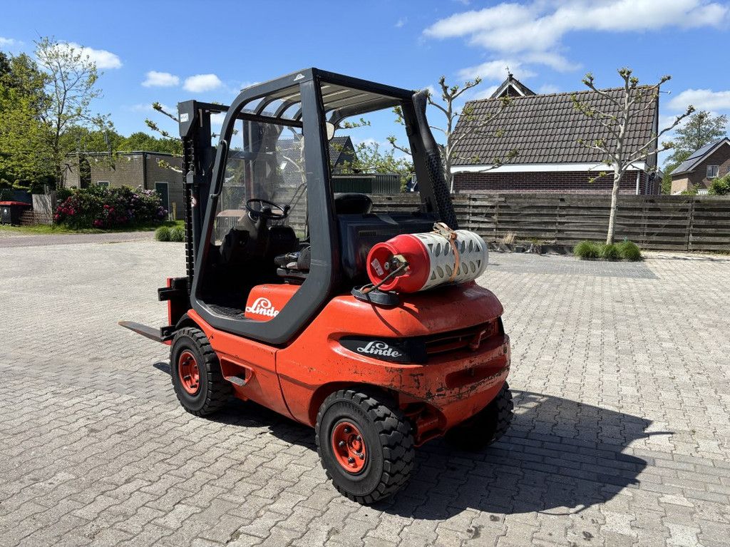 Linde H20T Duplo mast 3.150mm, LPG, SideShift.