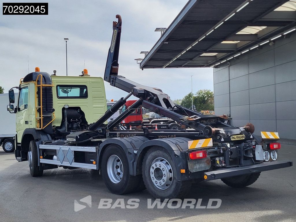 Volvo FMX 410 6X2 20tons Palfinger hooklift Lift+Steering Axle Automatic Euro 6