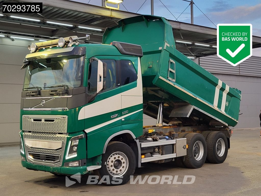 Volvo FH16 FH16 650 6X4 12m3 tipper Automatic Retarder Big-Axle Xenon Euro 6