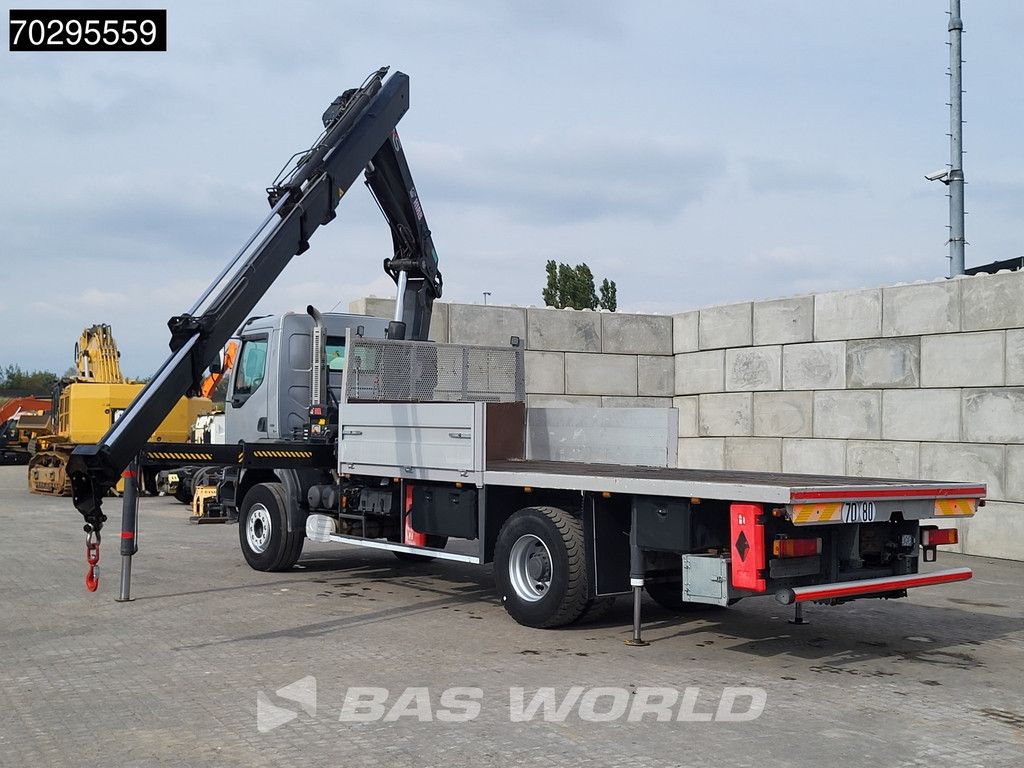 Renault Kerax 320 4X2 HIAB 288EP-3 HIPRO Crane Kran Steel suspension Manual Euro 3