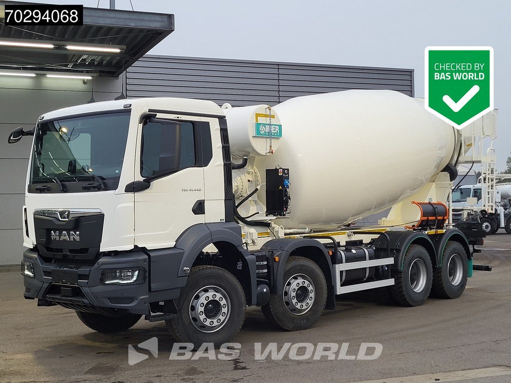 MAN TGS 41.440 8X4 New! 12m3 Imer Hydraulic Big-Axle Steelsuspension Euro 6