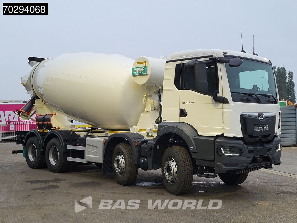 MAN TGS 41.440 8X4 New! 12m3 Imer Hydraulic Big-Axle Steelsuspension Euro 6