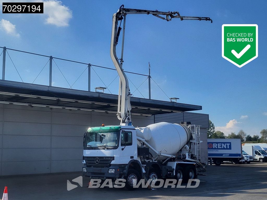 Mercedes Actros 3236 8X4 Mecbo M 23.3/100-BZ PUMI Big-Axle Steelsuspension 3-Pedals Euro 3