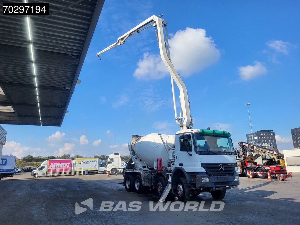 Mercedes Actros 3236 8X4 Mecbo M 23.3/100-BZ PUMI Big-Axle Steelsuspension 3-Pedals Euro 3