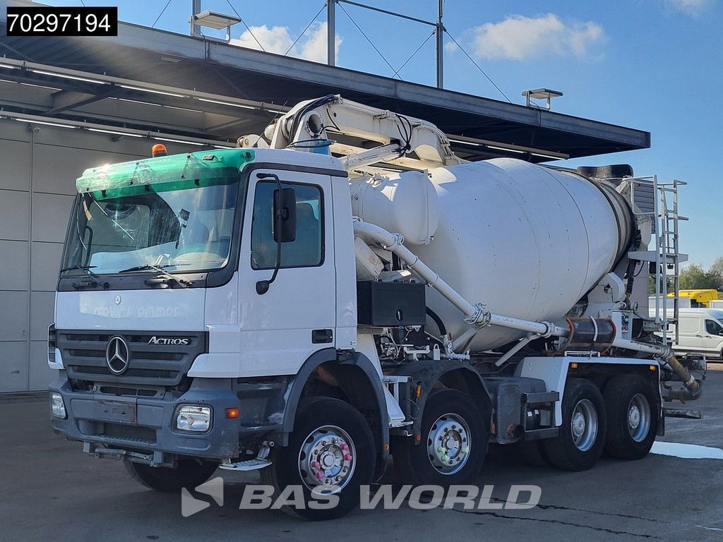 Mercedes Actros 3236 8X4 Mecbo M 23.3/100-BZ PUMI Big-Axle Steelsuspension 3-Pedals Euro 3