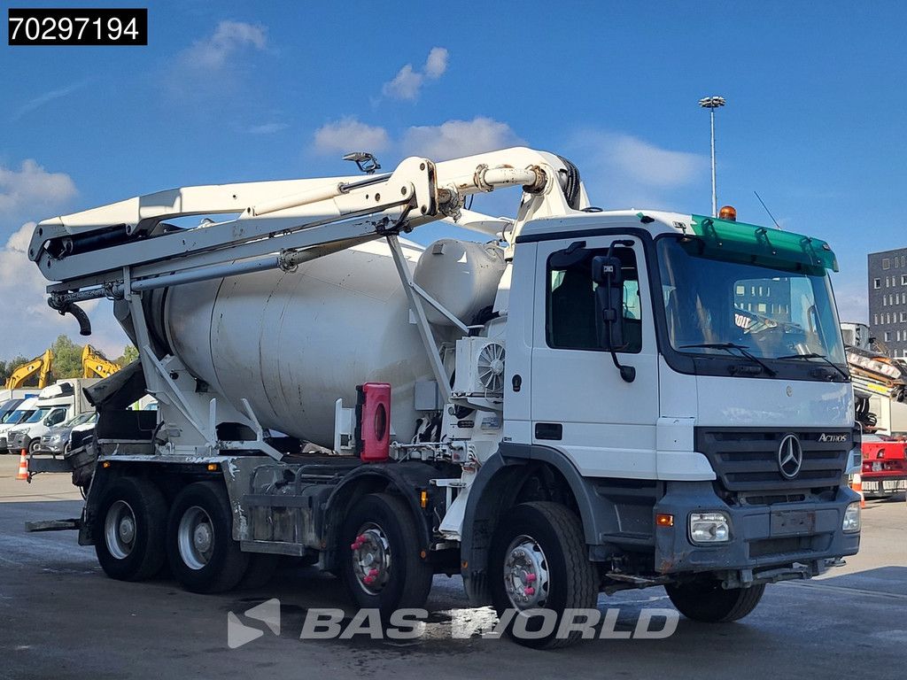 Mercedes Actros 3236 8X4 Mecbo M 23.3/100-BZ PUMI Big-Axle Steelsuspension 3-Pedals Euro 3