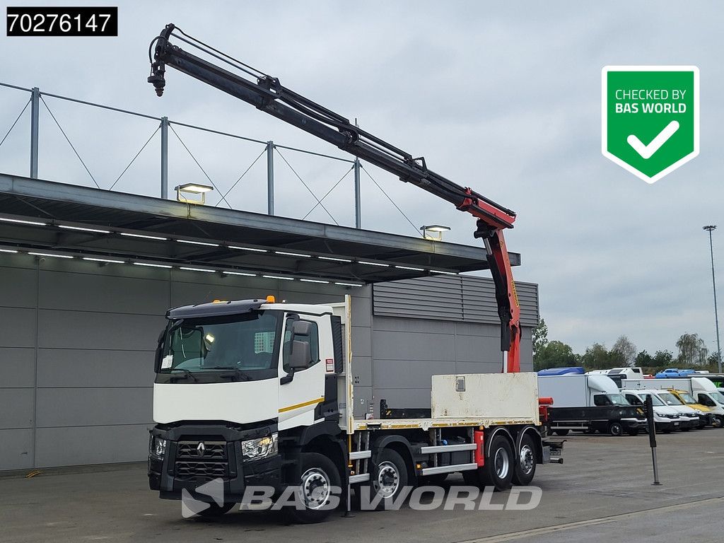 Renault C 380 8X2 Palfinger PK24001K Remote Lenkachse Euro 6