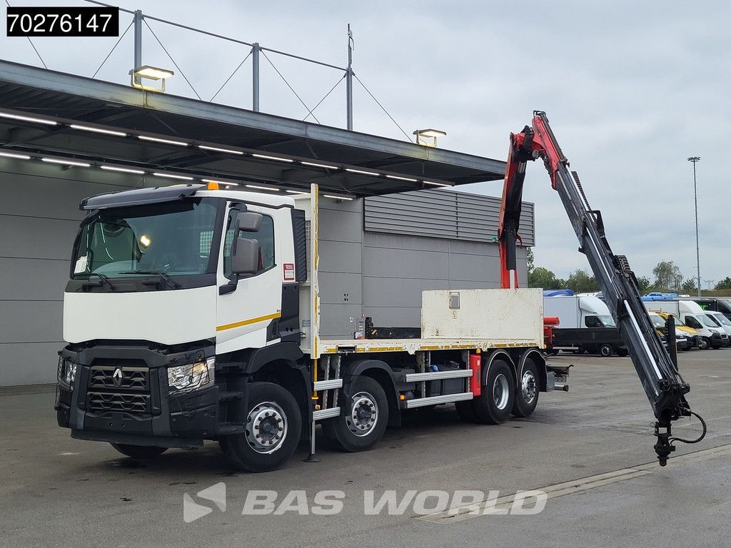 Renault C 380 8X2 Palfinger PK24001K Remote Lenkachse Euro 6