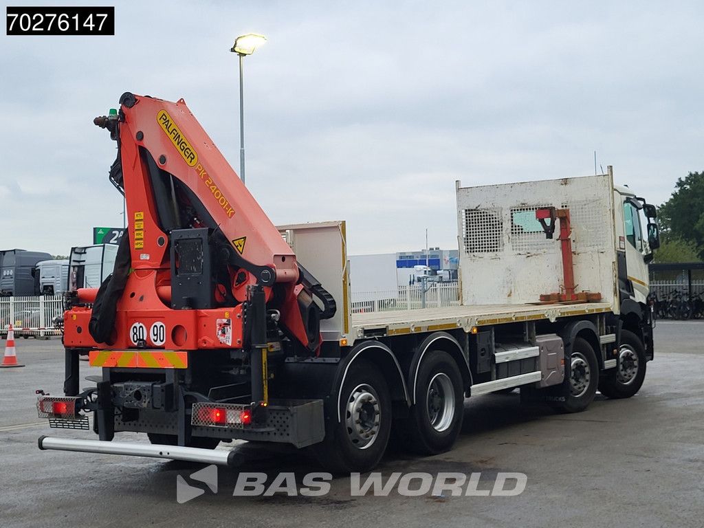 Renault C 380 8X2 Palfinger PK24001K Remote Lenkachse Euro 6