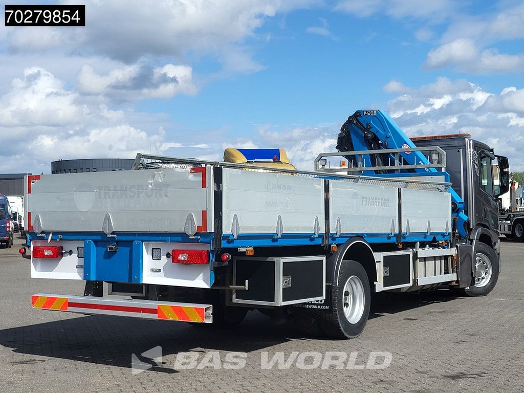 Scania P280 4X2 HMF 1420K-RC Kran Crane Automatic Euro 6