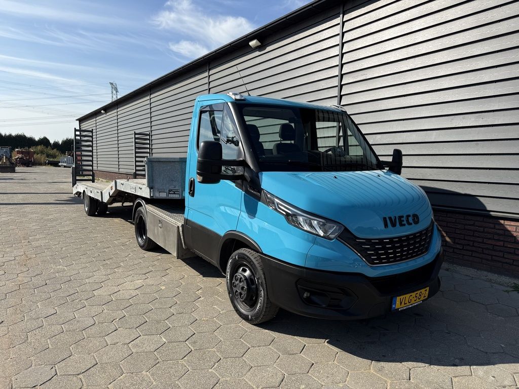 Veldhuizen 1 assige BE opleggen / dieplader