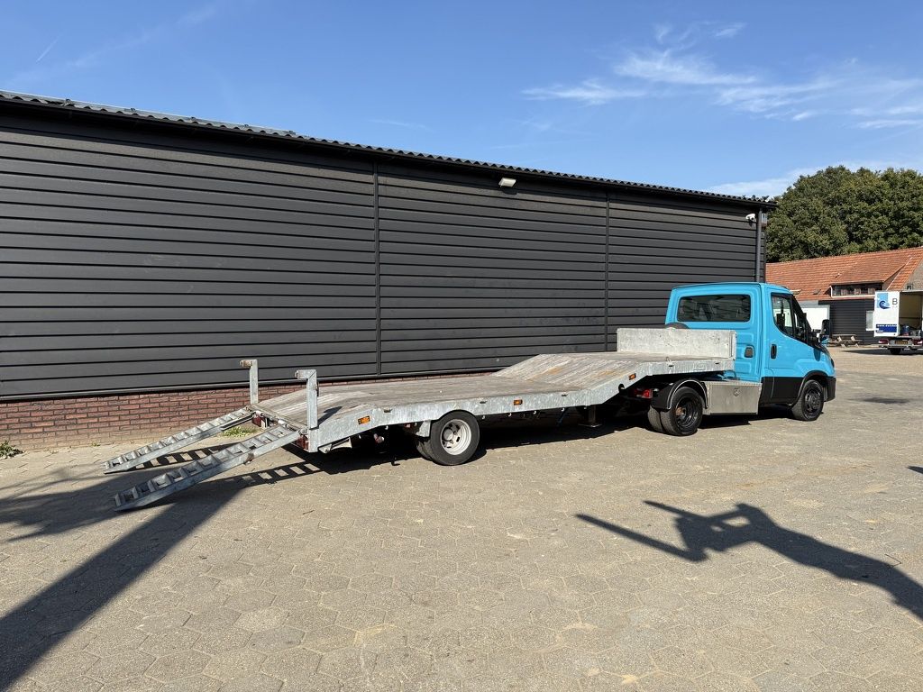 Veldhuizen 1 assige BE opleggen / dieplader