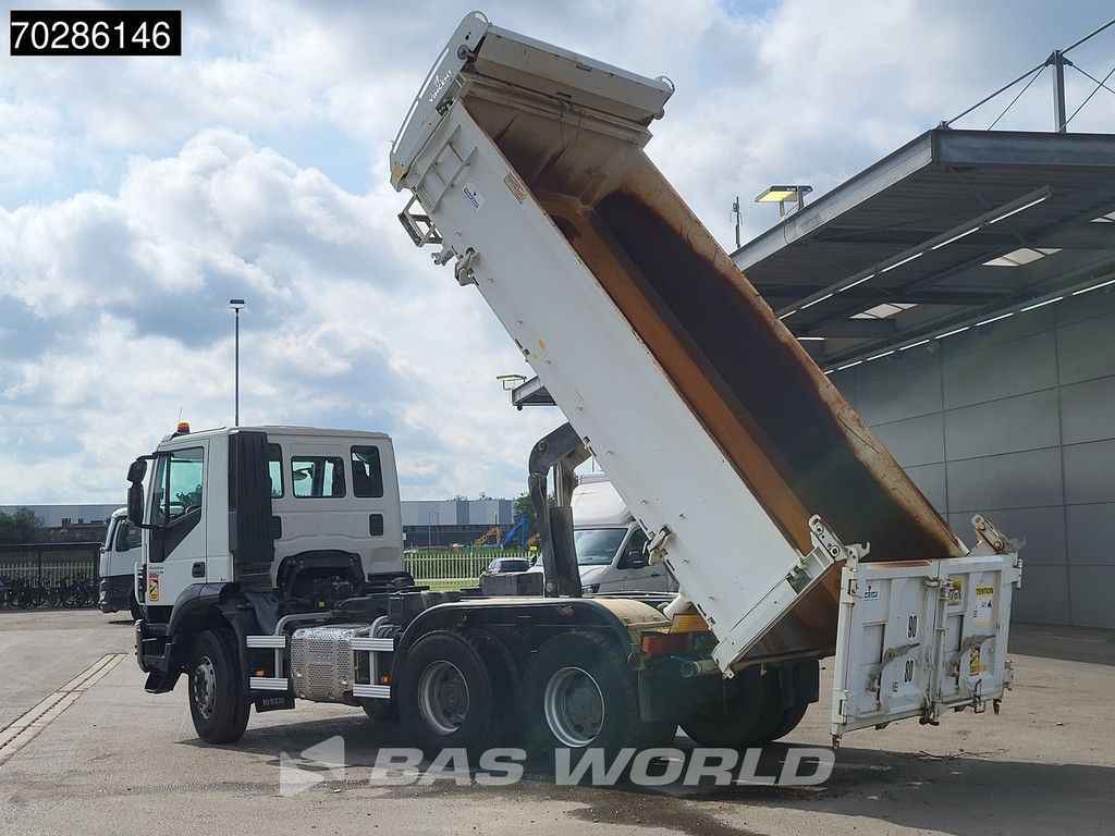 Iveco Trakker 360 6X4 10m3 2-Sided Tipper Steelsuspension Big-Axle Automatic Euro 6