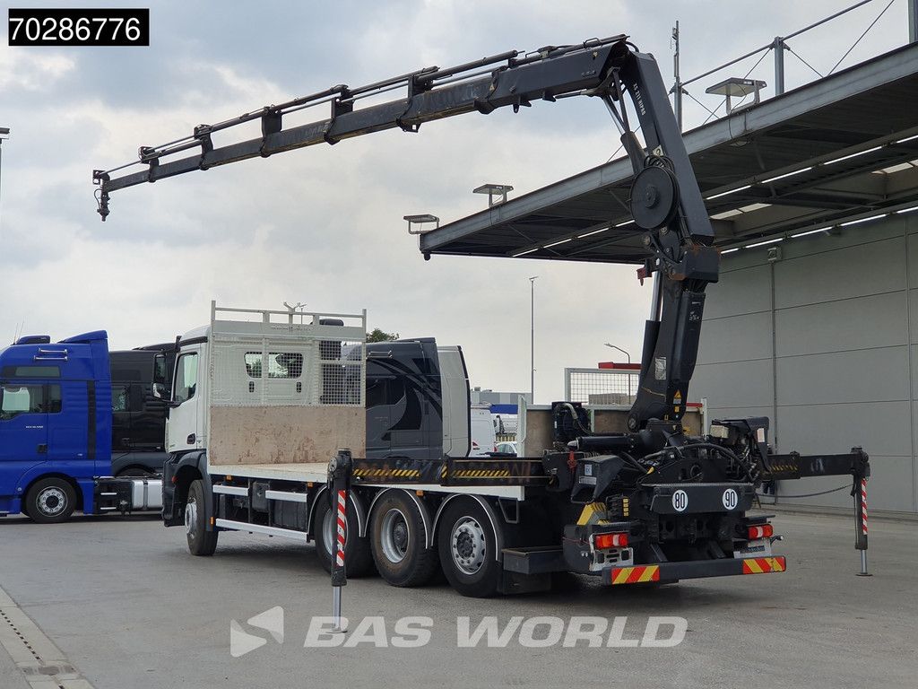 Mercedes Arocs 3240 8X4 HIAB 211E-6 HIPRO Big-Axle Lift+Steering Navi Euro 6