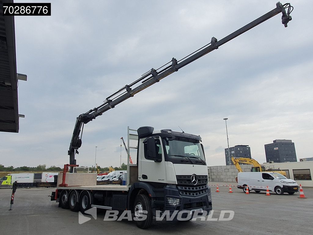 Mercedes Arocs 3240 8X4 HIAB 211E-6 HIPRO Big-Axle Lift+Steering Navi Euro 6