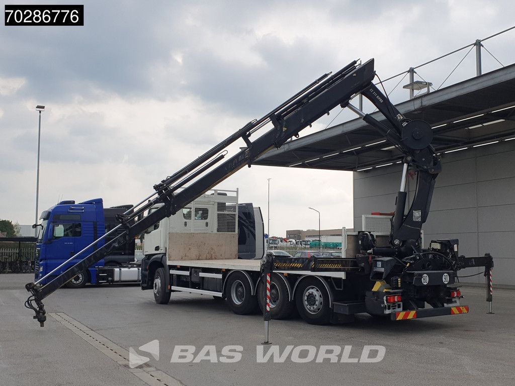Mercedes Arocs 3240 8X4 HIAB 211E-6 HIPRO Big-Axle Lift+Steering Navi Euro 6