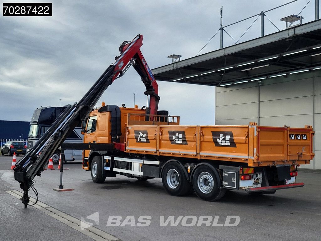 Volvo FM 420 6X2 HMF 2120 K 4 Crane Lift+lenkasche Euro 6