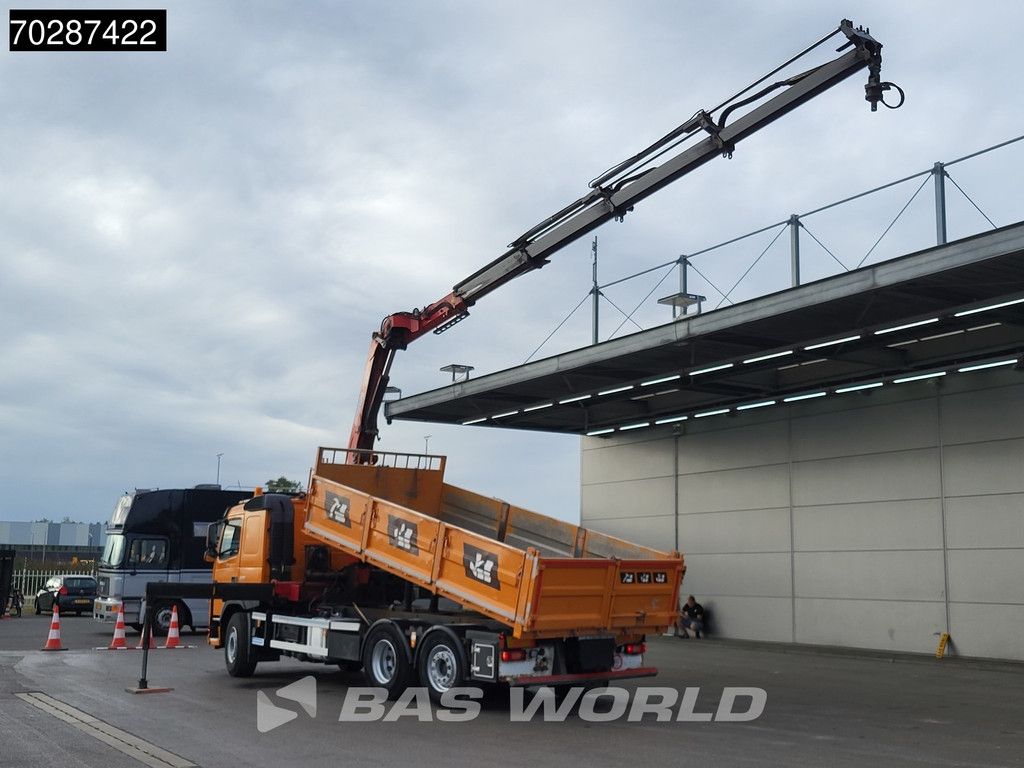 Volvo FM 420 6X2 HMF 2120 K 4 Crane Lift+lenkasche Euro 6