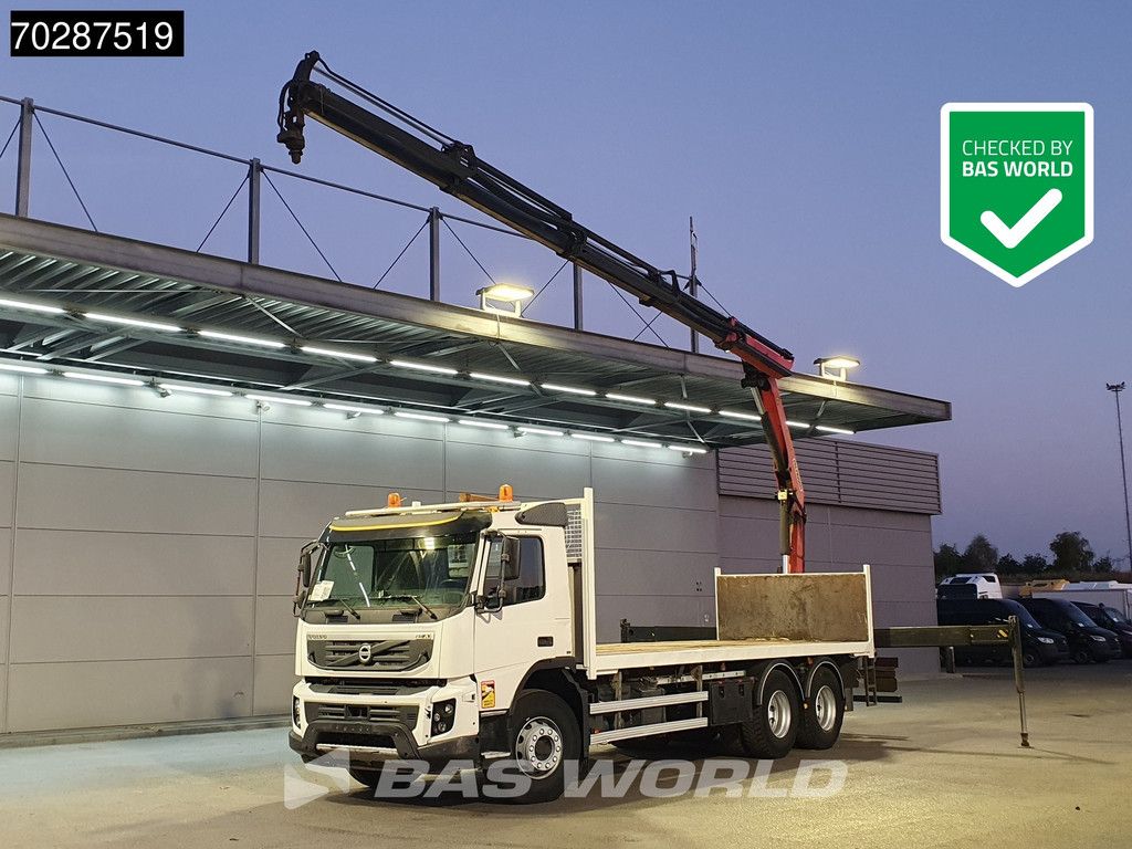 Volvo FMX 370 6X4 Palfinger PK18002 EH Crane Kran Automatic Euro 5