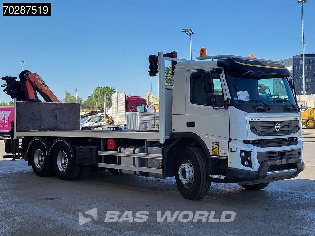 Volvo FMX 370 6X4 Palfinger PK18002 EH Crane Kran Automatic Euro 5