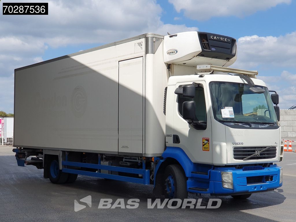 Volvo FL 260 4X2 Carrier Supra 750Nordic Ladebordwand Manual Euro 5