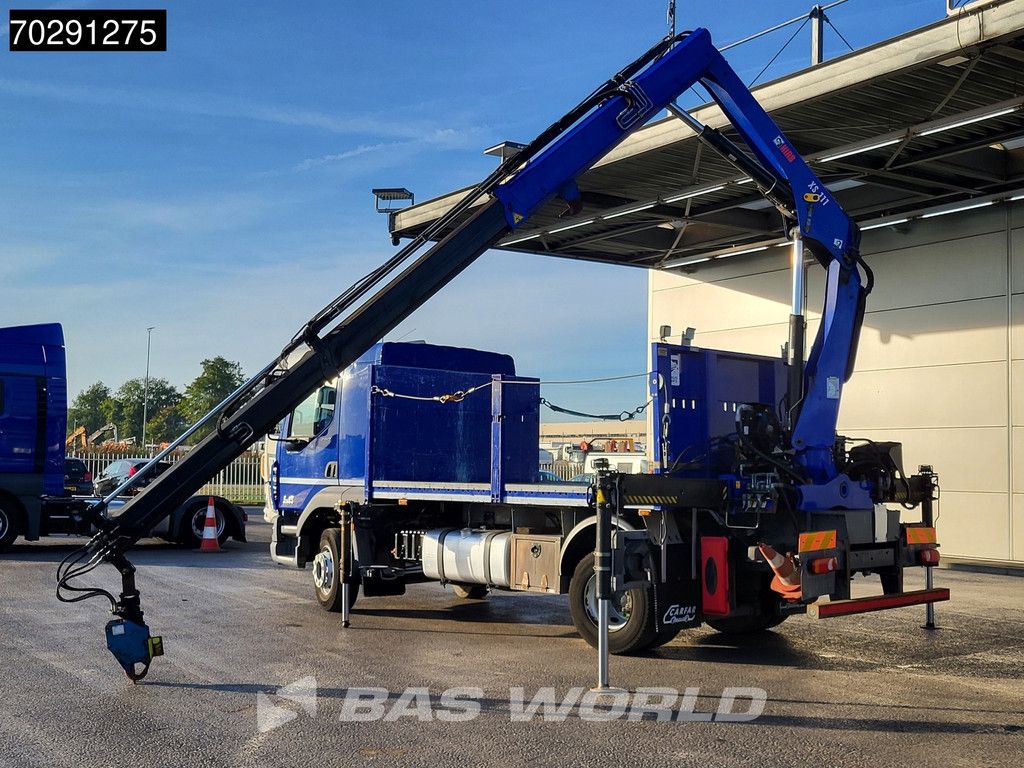 DAF LF LF 260 4X2 HIAB 111 B-2 HIDUO Crane Automatic ACC Euro 6