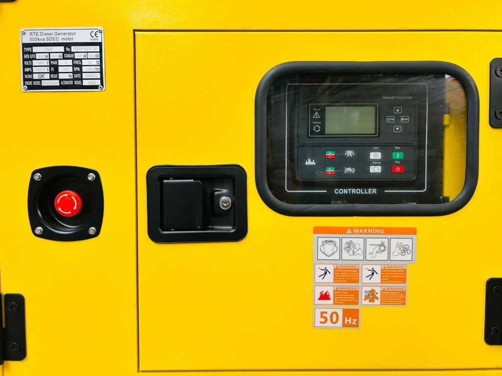 Generator RTE 7156 Diesel 2024 500kVA Neu