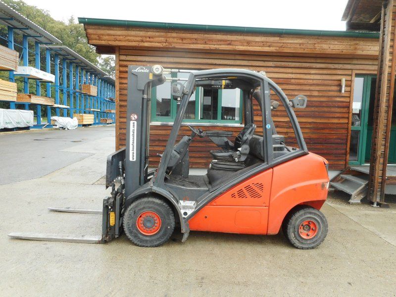 Linde H35D-01 Tripl Seitenschieber Zinkenverstellung