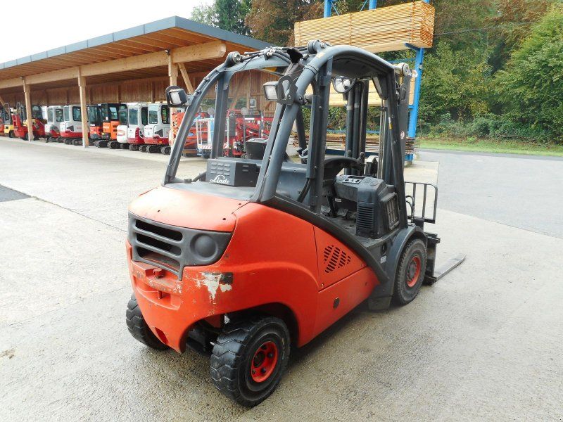 Linde H35D-01 Tripl Seitenschieber Zinkenverstellung