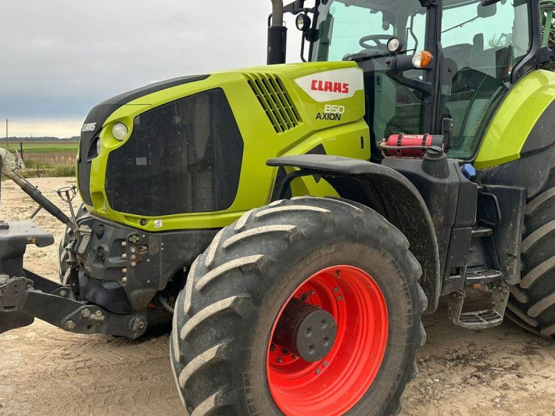 Claas AXION 850 Se lige prisen! Front PTO. Hjul og frontvægte. Ring ti
