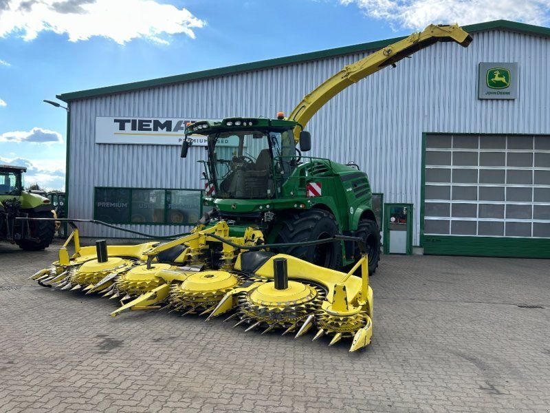 John Deere 8400 mit Kemper 475 Plus