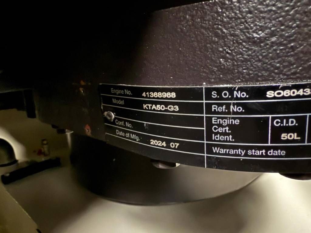 Cummins KTA50-G3 - 1375 kVA Generator - DPX-18819