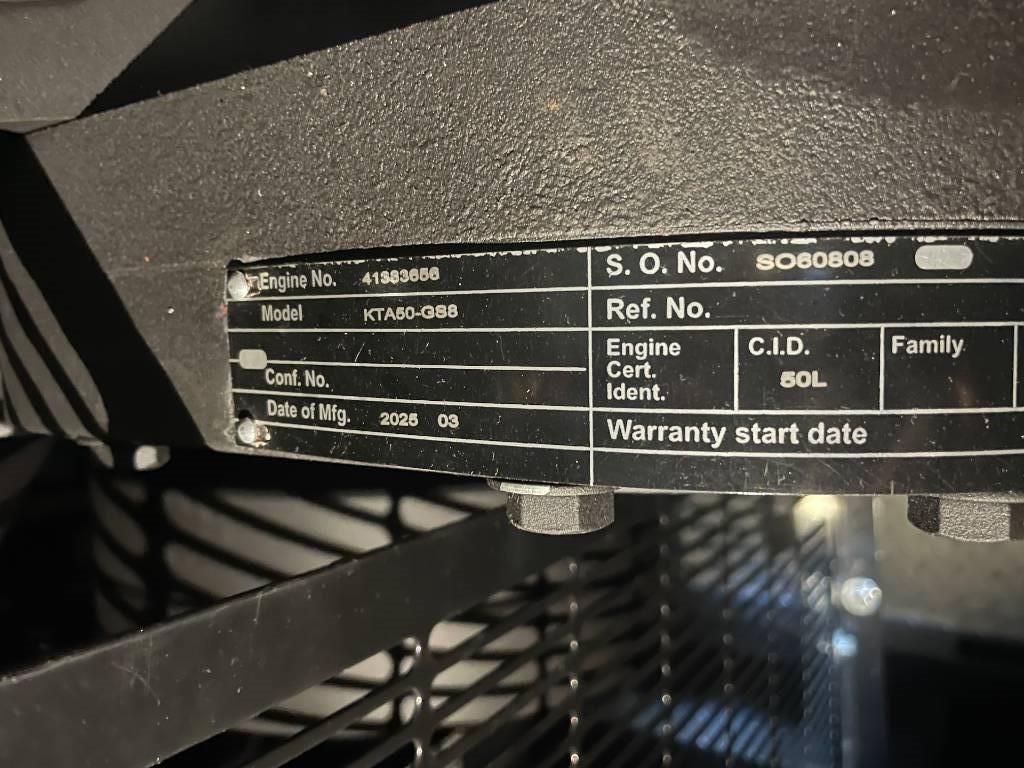 Cummins KTA50GS8 - 1.675 kVA Generator - DPX-18821