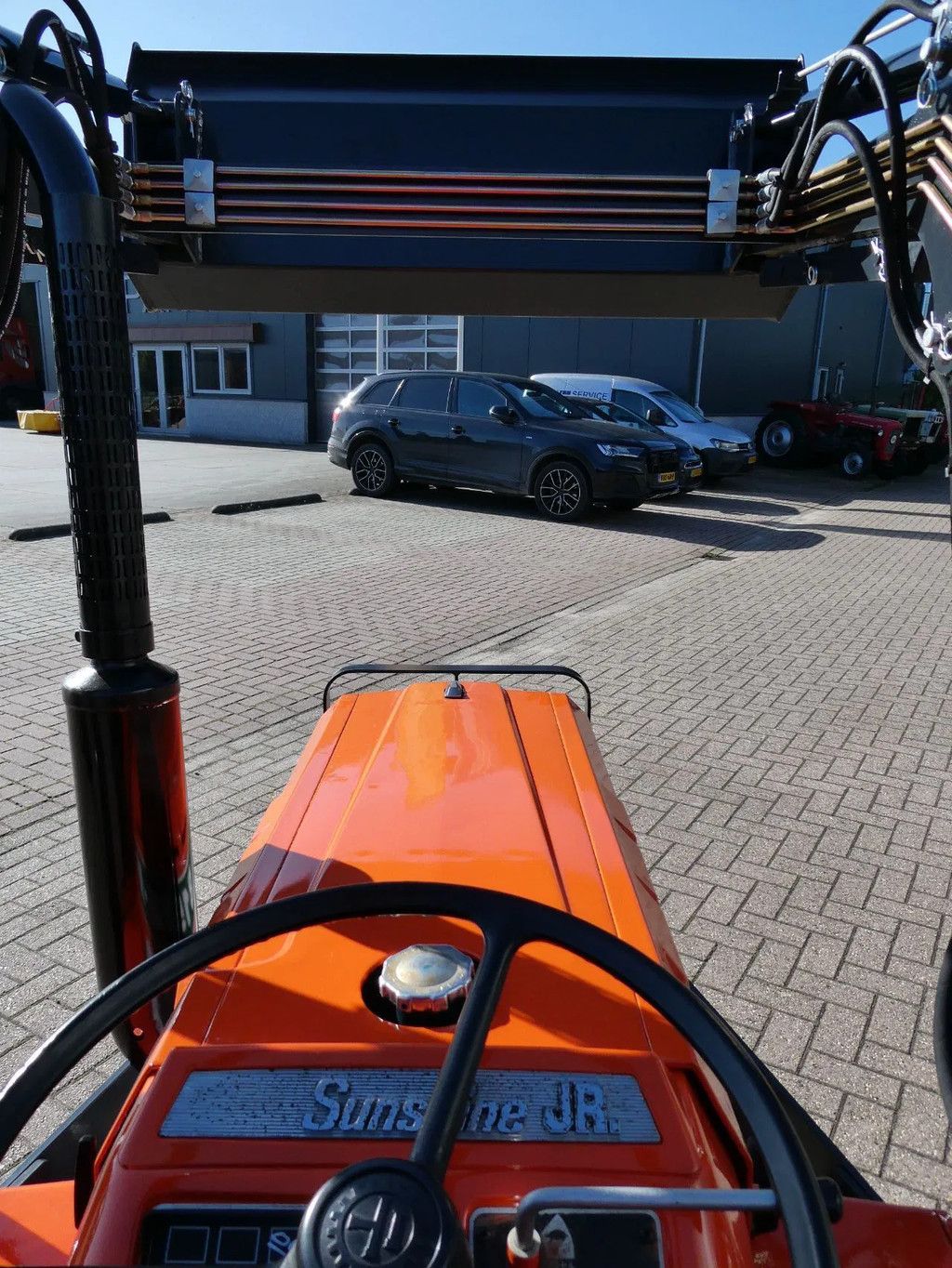 Kubota B1502 4wd / Voorlader / Zijschakeling