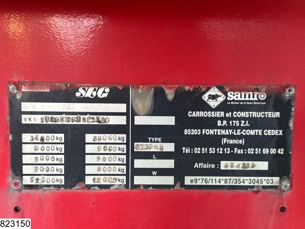 Samro Bitum 23780 Litres, 1 compartment