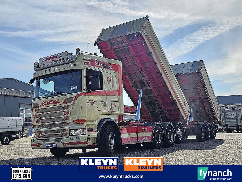 SCANIA R580 8x4 combi special