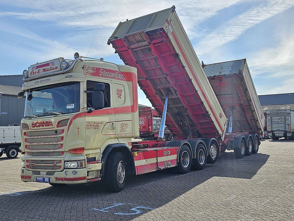 SCANIA R580 8x4 combi special