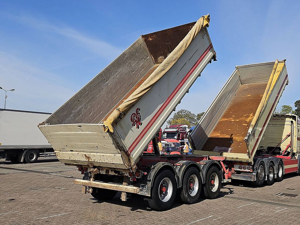 KELBERG 3 AXLE ALU TIPPER alu tipper combi