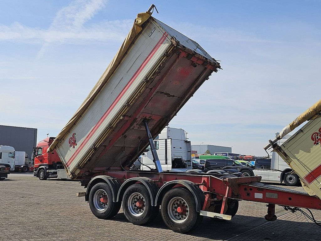 KELBERG 3 AXLE ALU TIPPER alu tipper combi