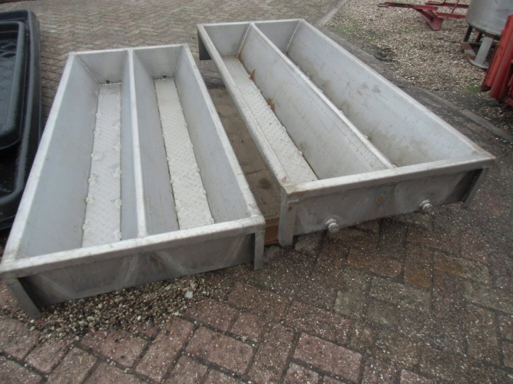 Nr. 3060 RVS doorloopbakken